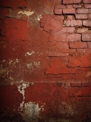 Fototapeta premium vintage wall red grungy texture portrait background