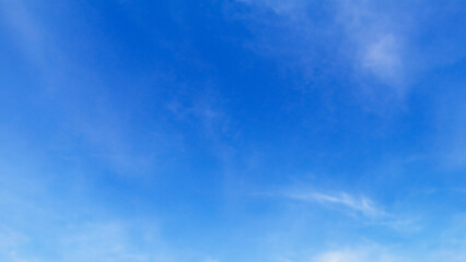 blue sky with few clouds