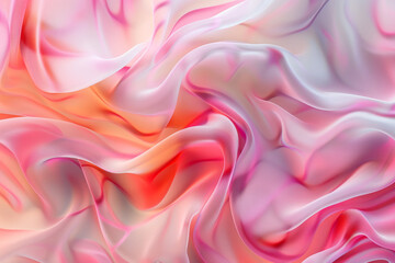 Vibrant dynamic abstract fluid art background with flowing multicolored patterns