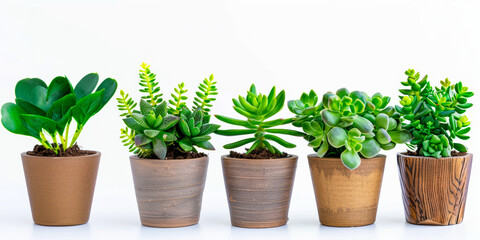 Discover Stylish Succulent Plants Elegantly Arranged in Decorative Pots for Your Home