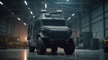 truck on the highway