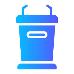 lectern gradient icon