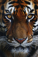 Naklejka premium portrait of a bengal tiger