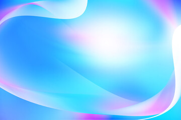 Modren bright Abstract dynamic line wave curve soft light gradient colorful hologram background design for graphic pattern web illustration technology internet network smart digital backdrop wallpaper