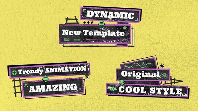 Black Grunge Titles(Part 02)