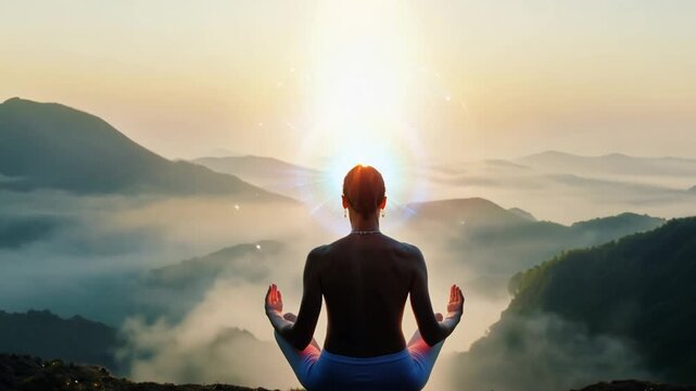 Sunrise Meditation for Chakra Opening and Enlightenment Generative AI