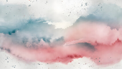 Fototapeta premium A soft, dreamy background with a watercolor style. Suitable for wallpaper, wall art, and decoration.