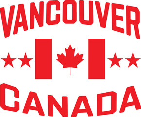 Vancouver Canada Vector