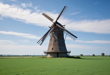 Fototapeta premium dutch windmill in the country