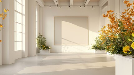 Elegance in Simplicity Minimalist Studio Background