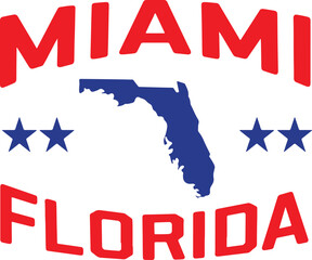 Miami Florida Vector