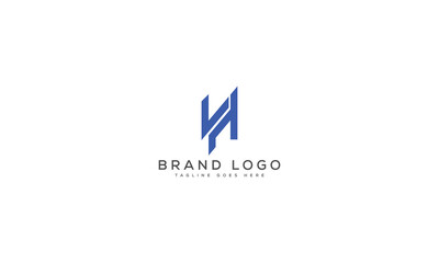 Obraz premium letter LH logo design vector template design for brand.