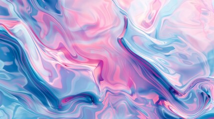 Fototapeta premium A blurry background with a pink and blue pattern, an abstract drawing, abstract art