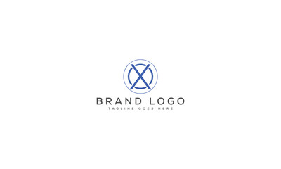 letter XO logo design vector template design for brand.