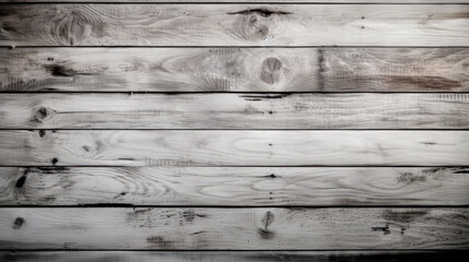 Naklejka premium generated illustration of vintage white wood background.