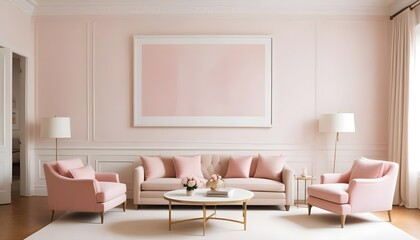 Fototapeta premium modern living room with sofa