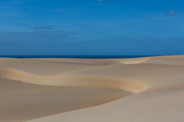 Sand dunes in Brazil