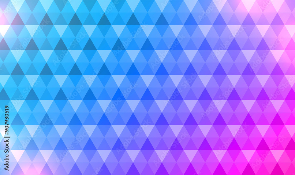 Poster 3d triangle geometric pattern background. geometric pattern square shapes low polygon background for