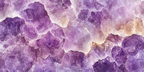 Amethyst Crystal Macro Photography