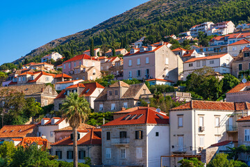 View of Dubrovnik, a city in southern Croatia