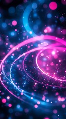 Obraz premium Dynamic Laser Light Show in Vibrant Colors