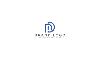 Fototapeta premium letter DM logo design vector template design for brand.