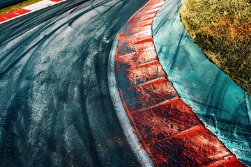 A Dynamic Composition of Speed and Precision on the Racetrack.