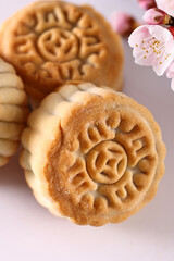 moon cake yuebing traditional chinese holiday food
