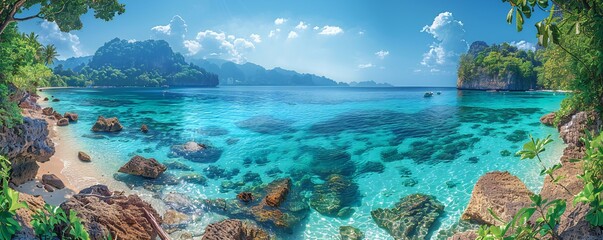 Idyllic Landscape of Thailand