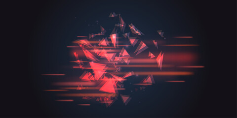 Obraz premium Aurora element design on dark background. Background aurora template. Bright light. Northern lights. Vector illustration. Design for background, wallpaper, postcard, web, banner, cover.