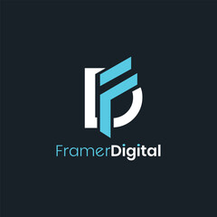 Premium FD logo design - Earth Shohag :)