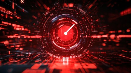 Deadline countdown timer with a red alert background, creating a sense of urgency.