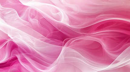 Obraz premium Pastel pink and white abstract background with soft gradient effects.