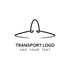 Transport logo design template modern