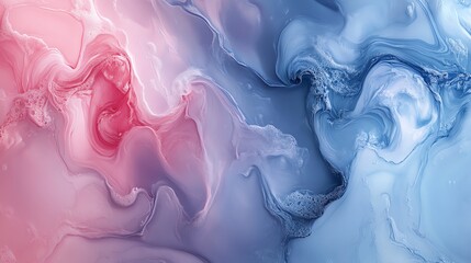 Obraz premium Abstract liquid marble textures in pastel hues