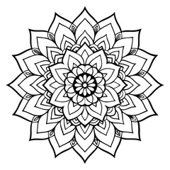 Vector Mandala Design, Mandala Background