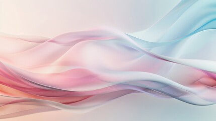 A colorful wave with a blue and pink stripe