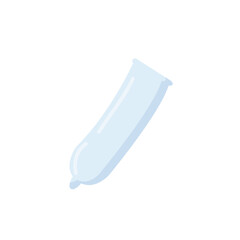 condom cartoon vector. symbol.