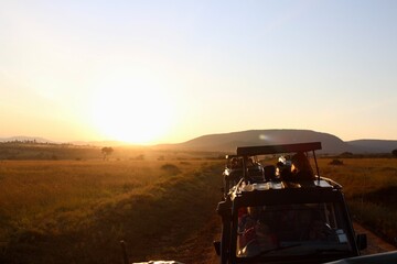 sunrise safari jeep © Heather