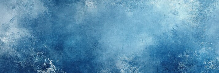 Obraz premium Abstract Blue Watercolor Background