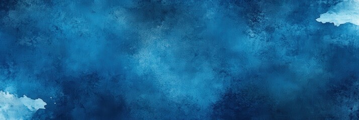 Abstract Blue Watercolor Background