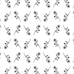 floral pattern background vector art illustration, for your backdrop, wallpaper and wrapping