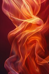 Serene Abstract Wave Patterns - Peaceful Background AR 916