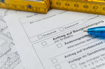 Antrag auf Baugenehmigung