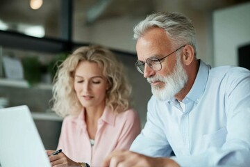 Financial Adviser Providing Guidance on Achieving Financial Independence to a Client
