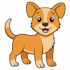 dog silhouette vector, dog vector illustration, pet vector art, dog silhouette, animal vector icon, eps