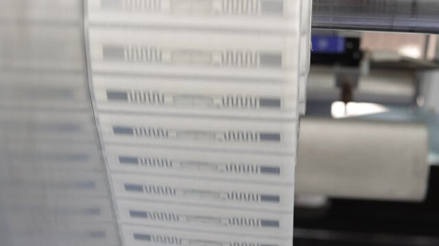 Maquina de etiquetas RFID