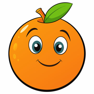 recommend clip art: orange Fruit silhouette vector, orange vector illustration, Food vector art, orange silhouette, Fruit vector icon, eps, orange cartoon