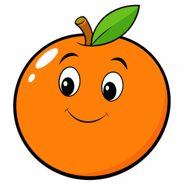 Orange cartoon discount