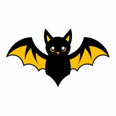 halloween cat with pumpkin